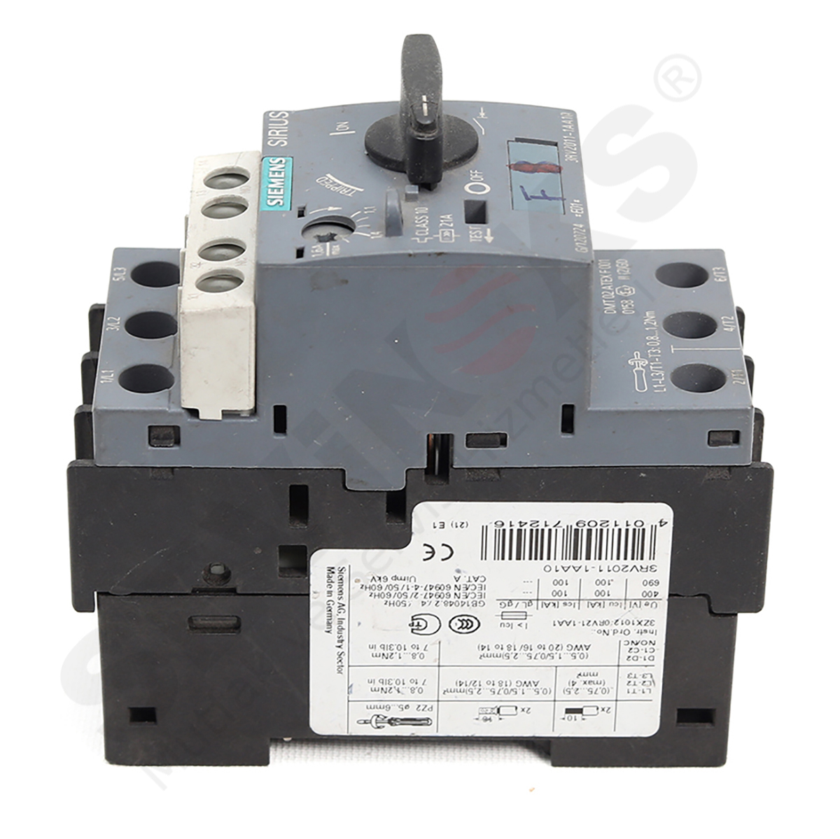 MOTOR KORUMA ŞALTERİ 3RV2011-1AA10